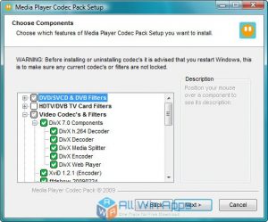 media player codec pack 4.3.8