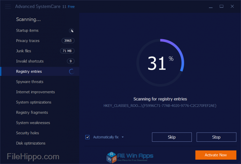 for windows instal Advanced SystemCare Pro 17.0.1.108 + Ultimate 16.1.0.16