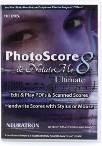 system requirements photoscore notateme ultimate 8